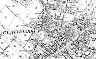 1896 Map of Newmarket