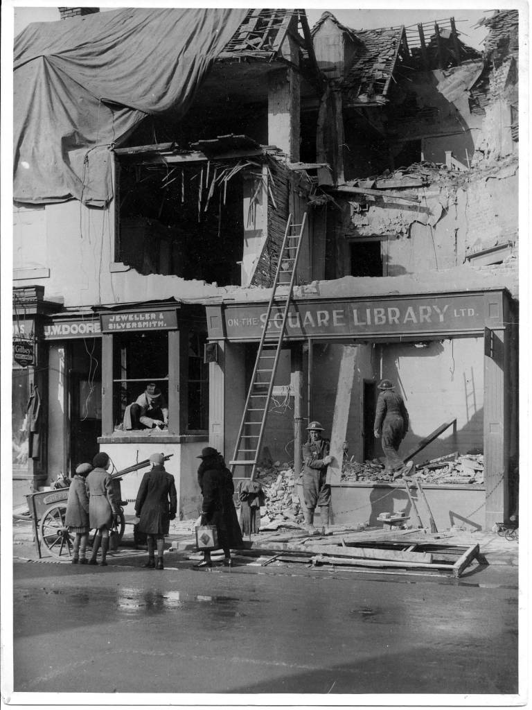 The Bombing of Newmarket High Street 1941